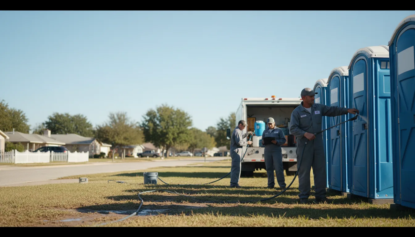 Long-Term Portable Toilet Rental in Belleville, MI near me
